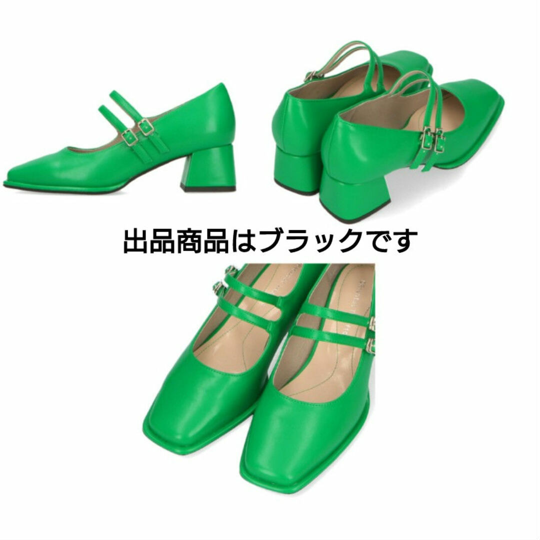 ORiental TRaffic(オリエンタルトラフィック)の【美品】黒ストラップ付パンプス レディースの靴/シューズ(ハイヒール/パンプス)の商品写真