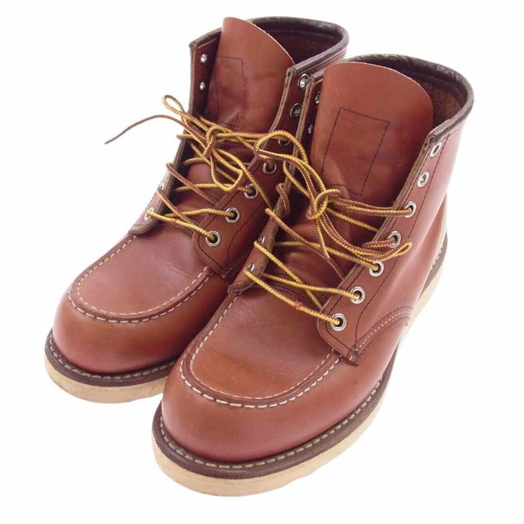 REDWING(レッドウィング)のRED WING レッドウィング ブーツ 8875 Irish Setter 6 Moc-toe アイリッシュセッター 6インチ モックトゥ ブーツ ライトブラウン系 25cm【中古】 メンズの靴/シューズ(ブーツ)の商品写真