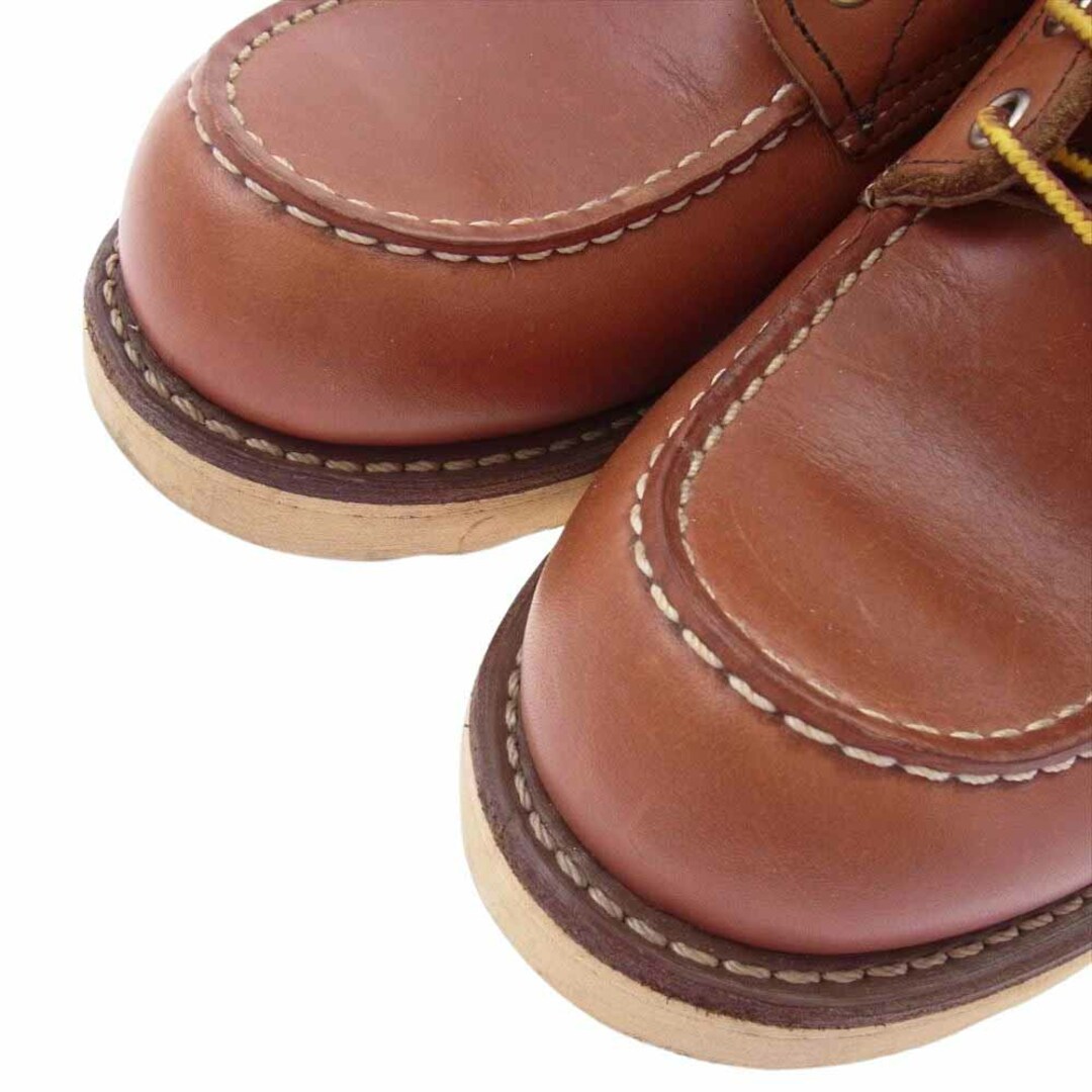 REDWING(レッドウィング)のRED WING レッドウィング ブーツ 8875 Irish Setter 6 Moc-toe アイリッシュセッター 6インチ モックトゥ ブーツ ライトブラウン系 25cm【中古】 メンズの靴/シューズ(ブーツ)の商品写真