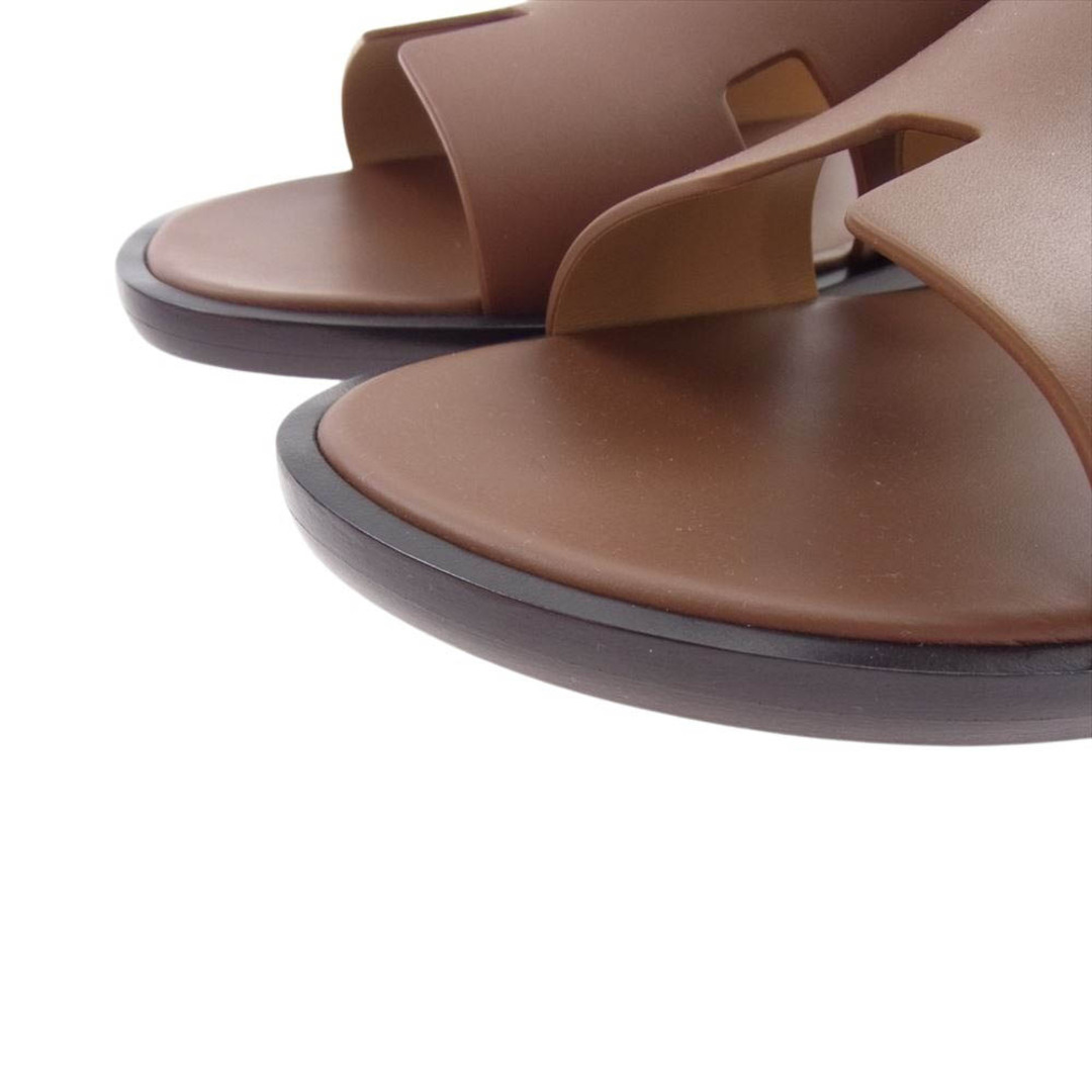 Hermes(エルメス)のHERMES エルメス サンダル Izmir Sandals イズミール サンダル ブラウン系 42【極上美品】【中古】 メンズの靴/シューズ(サンダル)の商品写真