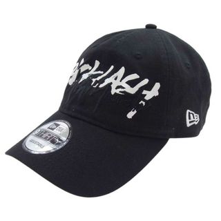 ヨウジヤマモト(Yohji Yamamoto)のYohji Yamamoto ヨウジヤマモト キャップ ISAMU KATAYAMA BACKLASH NEW ERA イサムカタヤマ バックラッシュ ニューエラ ロゴ刺繍 キャップ ブラック系【中古】(その他)