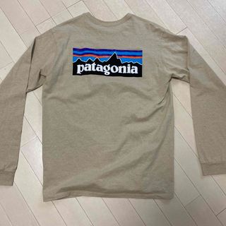 パタゴニアロンTシャツ　M ベージュ美品