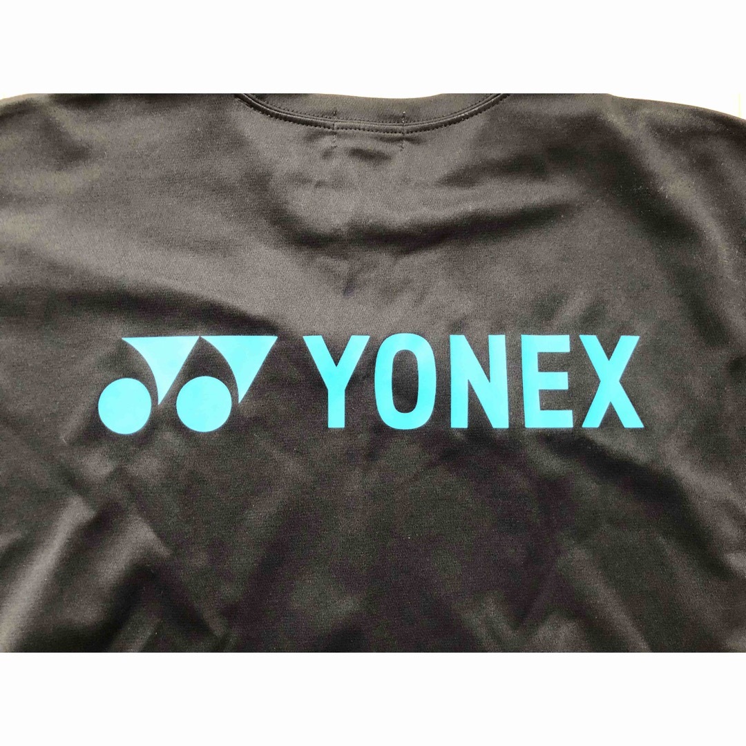 YONEX(ヨネックス)のヨネックス バドミントン Tシャツ 水色/黒/白（M） スポーツ/アウトドアのスポーツ/アウトドア その他(バドミントン)の商品写真