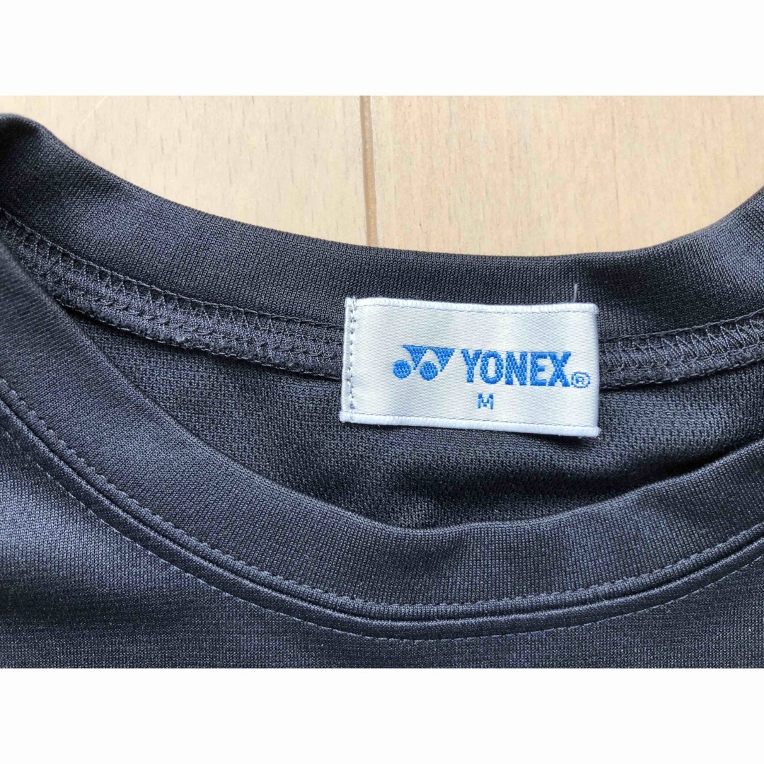 YONEX(ヨネックス)のヨネックス バドミントン Tシャツ 水色/黒/白（M） スポーツ/アウトドアのスポーツ/アウトドア その他(バドミントン)の商品写真