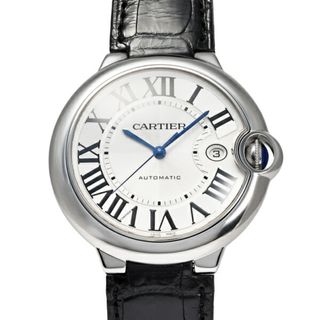 Cartier - カルティエ Cartier バロンブルー LM W69016Z4 シルバーローマ文字盤 中古 腕時計 メンズ