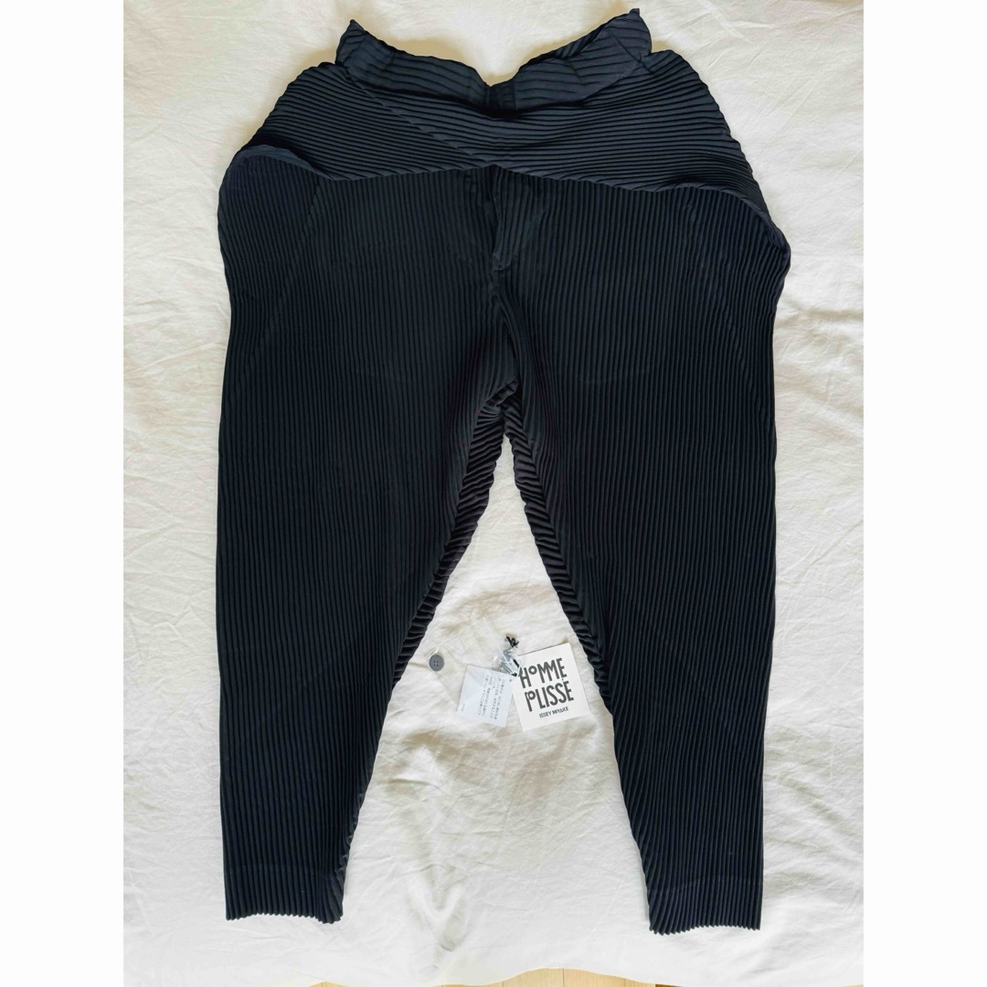ISSEY MIYAKE - オムプリッセタキシードパンツ2プリーツイッセイ ISSEY MIYAKE - オムプリッセタキシードパンツ2プリーツイッセイ