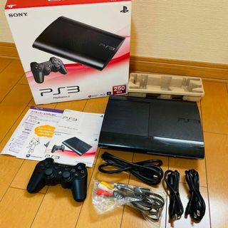 プレイステーション3(PlayStation3)の【美品】SONY PlayStation3 CECH-4000B 250GB(家庭用ゲーム機本体)