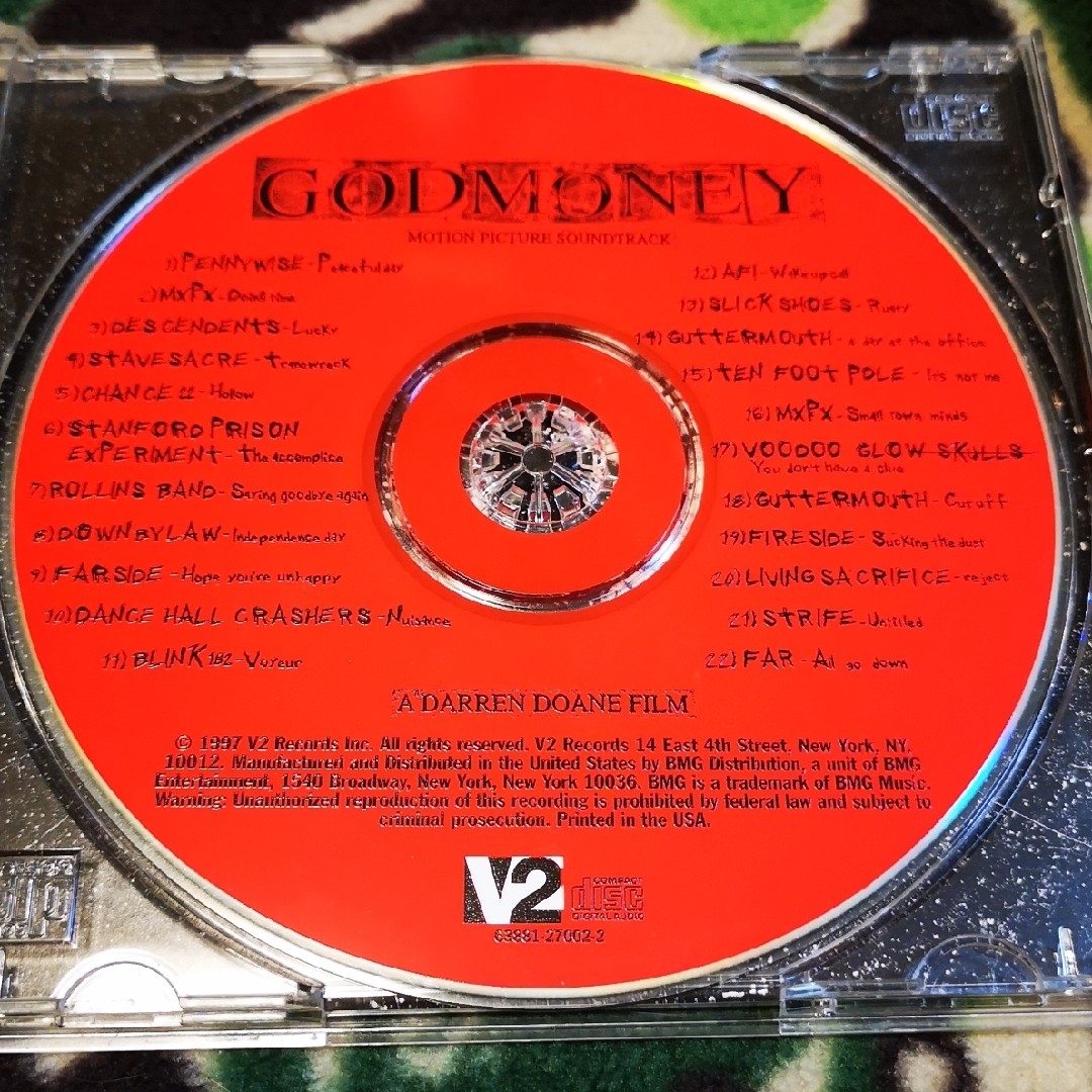 GODMONEY HARDCORE オムニバス PENNYWISE エンタメ/ホビーのCD(ポップス/ロック(洋楽))の商品写真