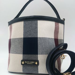 ブルーレーベルクレストブリッジ(BLUE LABEL CRESTBRIDGE)の☆未使用級 現行モデル☆ブルーレーベルクレストブリッジ 2way ハンドバッグ(ハンドバッグ)