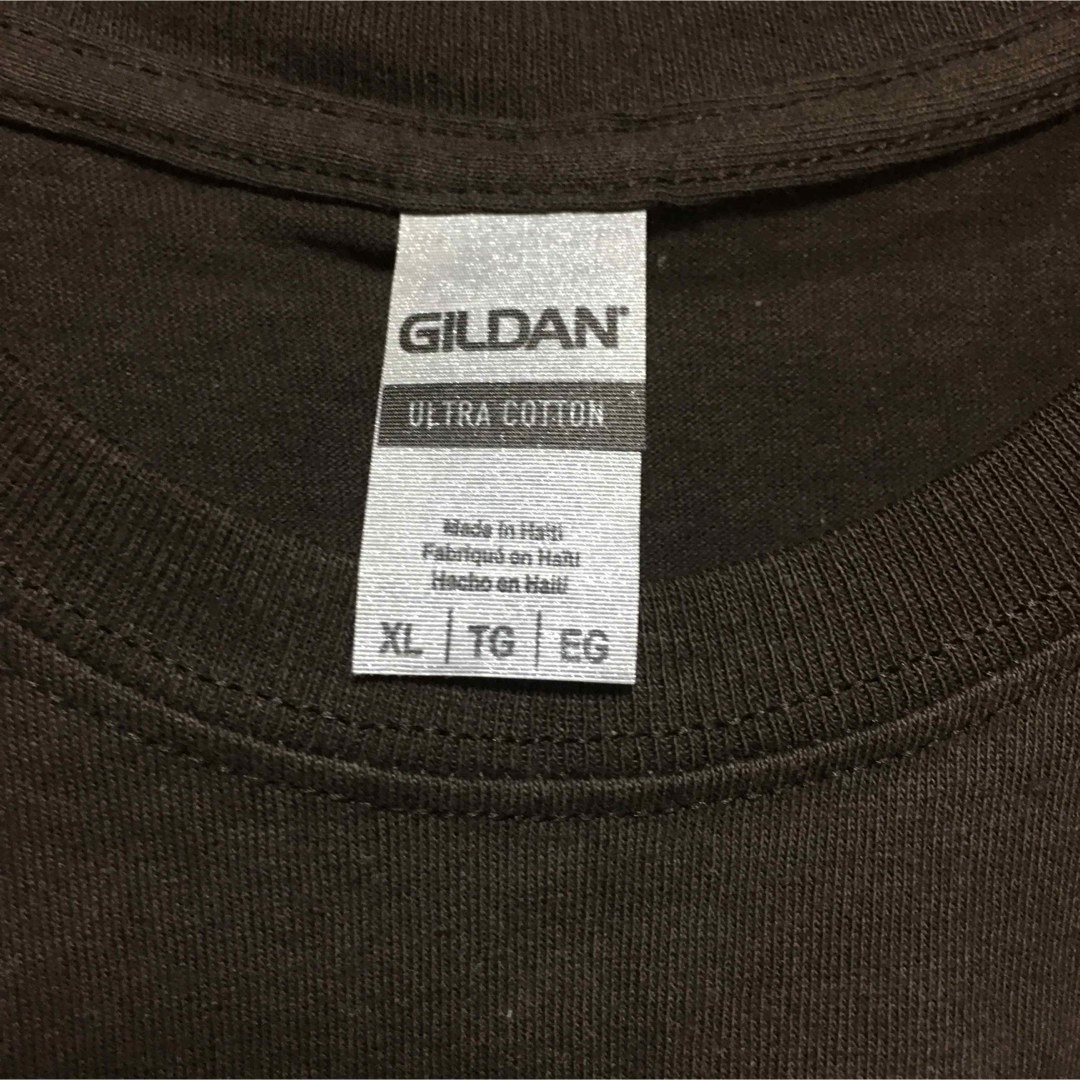 GILDAN(ギルタン)の新品 GILDAN ギルダン 半袖Tシャツ ダークチョコ 茶 XL メンズのトップス(Tシャツ/カットソー(半袖/袖なし))の商品写真