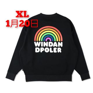 WIND AND SEA - POLER X WDS CREW NECK / BLACK