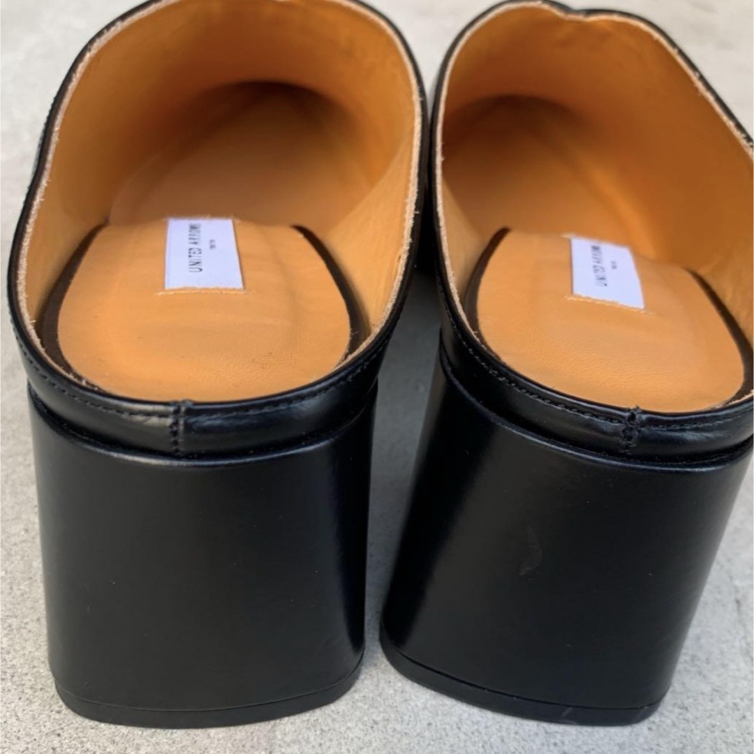 UNITED ARROWS(ユナイテッドアローズ)の美品UNITED ARROWS ユナイテッドアローズ　パンプス　黒　日本製 レディースの靴/シューズ(ハイヒール/パンプス)の商品写真