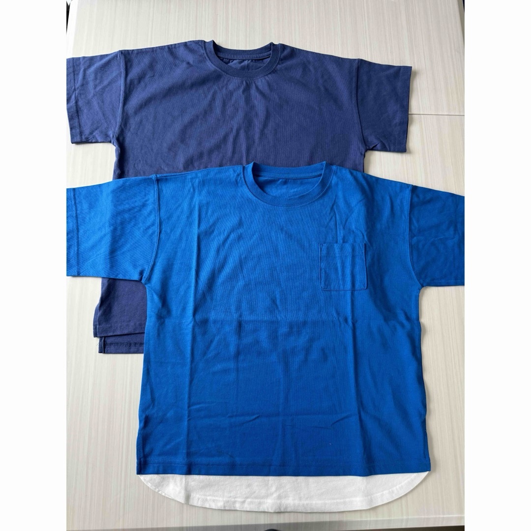 未使用　男の子　半袖Tシャツ　150cm 2枚セット キッズ/ベビー/マタニティのキッズ服男の子用(90cm~)(Tシャツ/カットソー)の商品写真