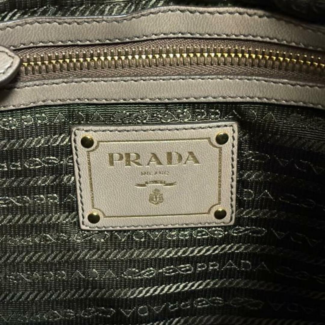 PRADA(プラダ)のPRADA(プラダ) トートバッグ美品  - BN1758 ベージュ 革タグ レザー レディースのバッグ(トートバッグ)の商品写真