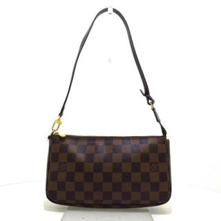 ルイヴィトン(LOUIS VUITTON)のLOUIS VUITTON(ルイヴィトン) ハンドバッグ ダミエ レディース ポシェット・アクセソワール N41206 エベヌ ダミエ･キャンバス(ハンドバッグ)