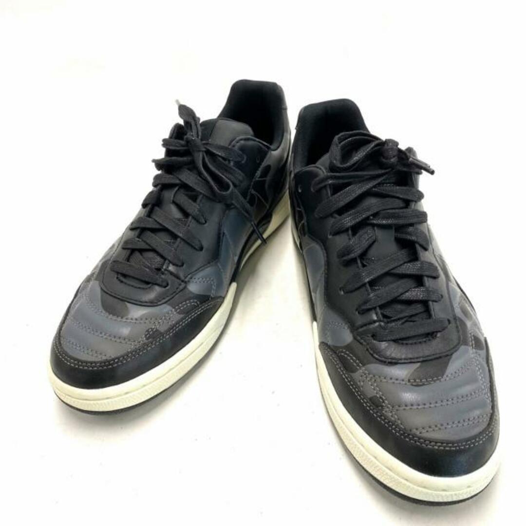 NIKE(ナイキ)のNIKE(ナイキ) スニーカー メンズ - 667385-090 グレー×黒×マルチ 迷彩柄 レザー メンズの靴/シューズ(スニーカー)の商品写真