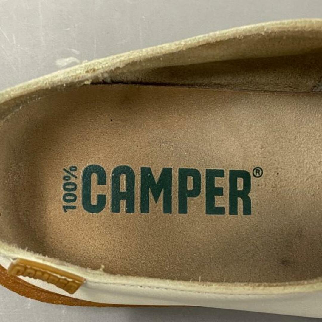 CAMPER(カンペール)のCAMPER(カンペール) スリッポン 36 レディース - アイボリー インソール取外し可 レザー レディースの靴/シューズ(その他)の商品写真