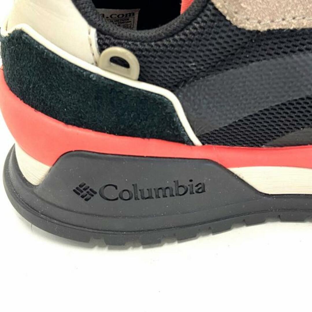 Columbia(コロンビア)のcolumbia(コロンビア) スニーカー レディース - 黒×グレーベージュ×アイボリー メッシュ 化学繊維×スエード×レザー レディースの靴/シューズ(スニーカー)の商品写真