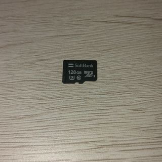 中古品 SoftBank sdカード 128GB