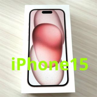 Apple - アイホン15 【空箱】ピンク　　　　　　　　　　iPhone    アップル