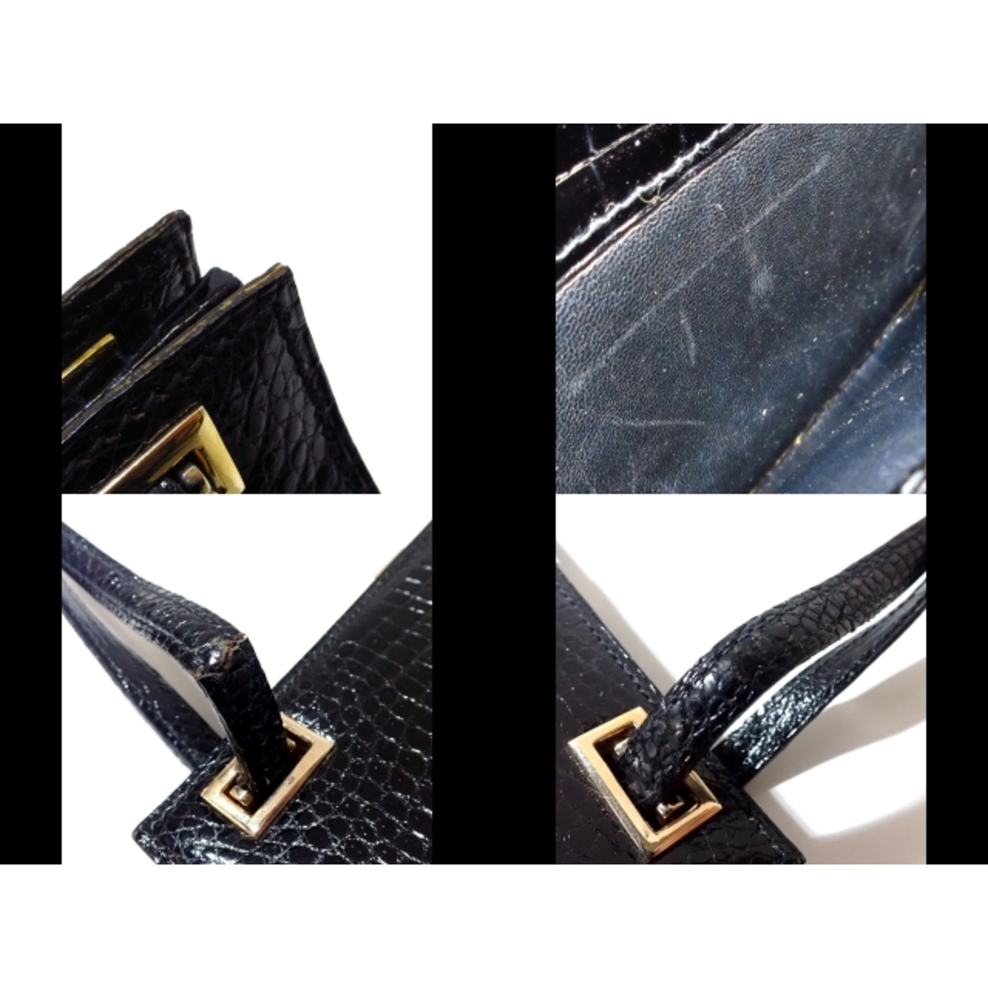 MORABITO(モラビト)のモラビト ハンドバッグ - 黒 クロコダイル レディースのバッグ(ハンドバッグ)の商品写真