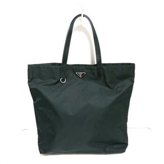 プラダ(PRADA)のPRADA(プラダ) トートバッグ美品  - 黒 ナイロン×レザー(トートバッグ)