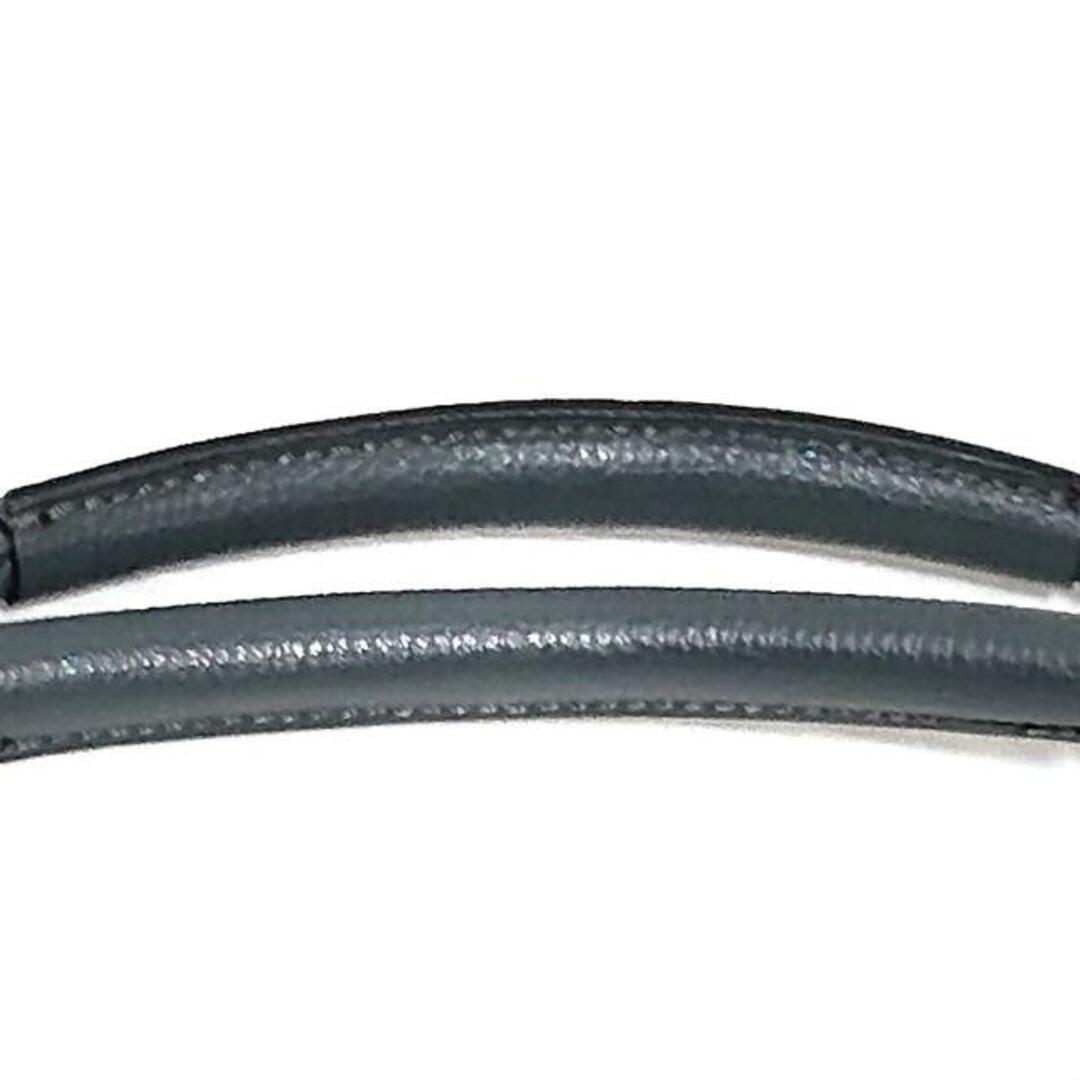 GHERARDINI(ゲラルディーニ)のGHERARDINI(ゲラルディーニ) トートバッグ美品  - ブラックパール PVC(塩化ビニール)×レザー レディースのバッグ(トートバッグ)の商品写真