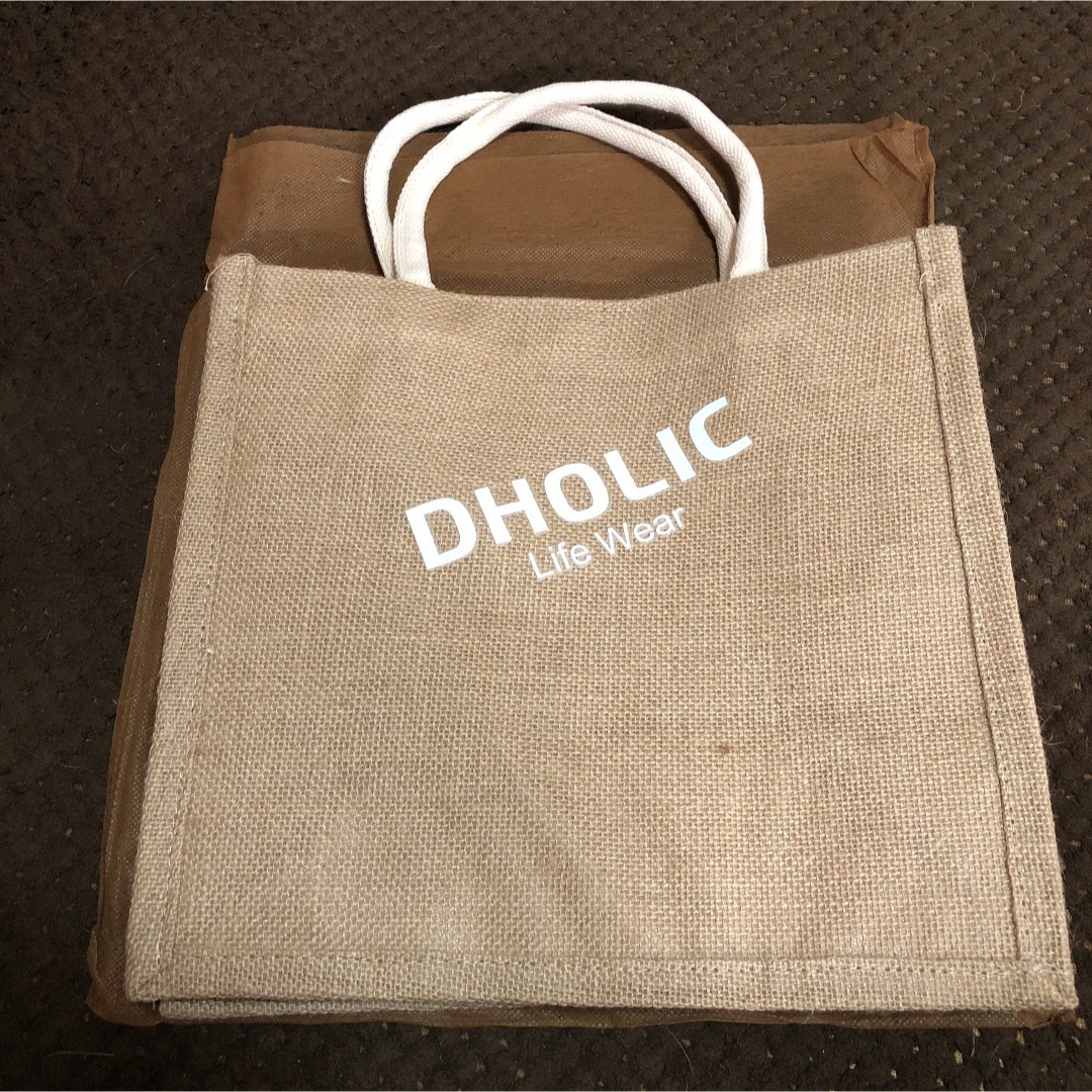 dholic(ディーホリック)のDHOLIC 麻トートバッグ レディースのバッグ(トートバッグ)の商品写真