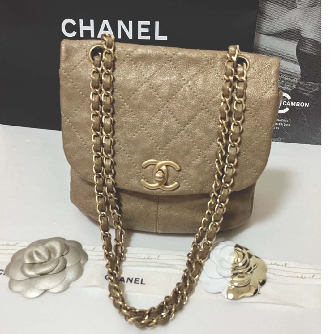 CHANEL(シャネル)の専用♡超美品★ シャネル チェーンショルダーバッグ  キャビアスキン 正規品 レディースのバッグ(ショルダーバッグ)の商品写真