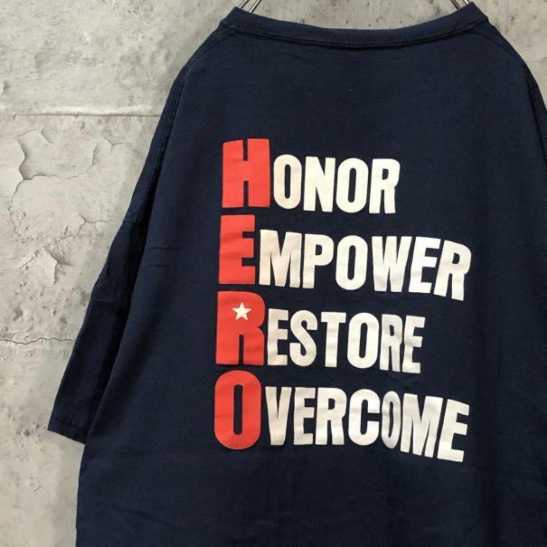 HONOR EMPOWER USA輸入 プリント オーバー Tシャツ メンズのトップス(Tシャツ/カットソー(半袖/袖なし))の商品写真