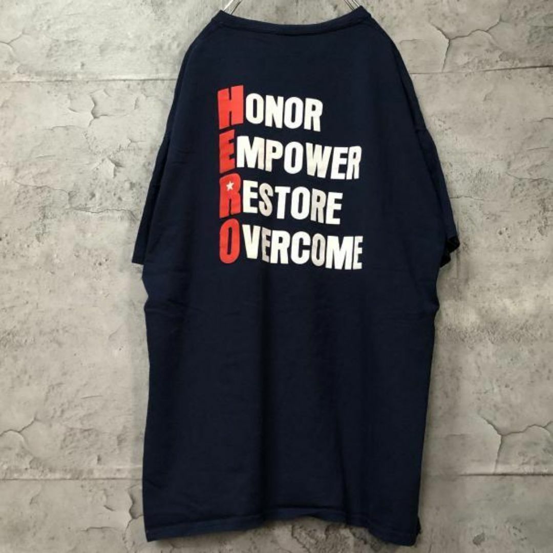 HONOR EMPOWER USA輸入 プリント オーバー Tシャツ メンズのトップス(Tシャツ/カットソー(半袖/袖なし))の商品写真