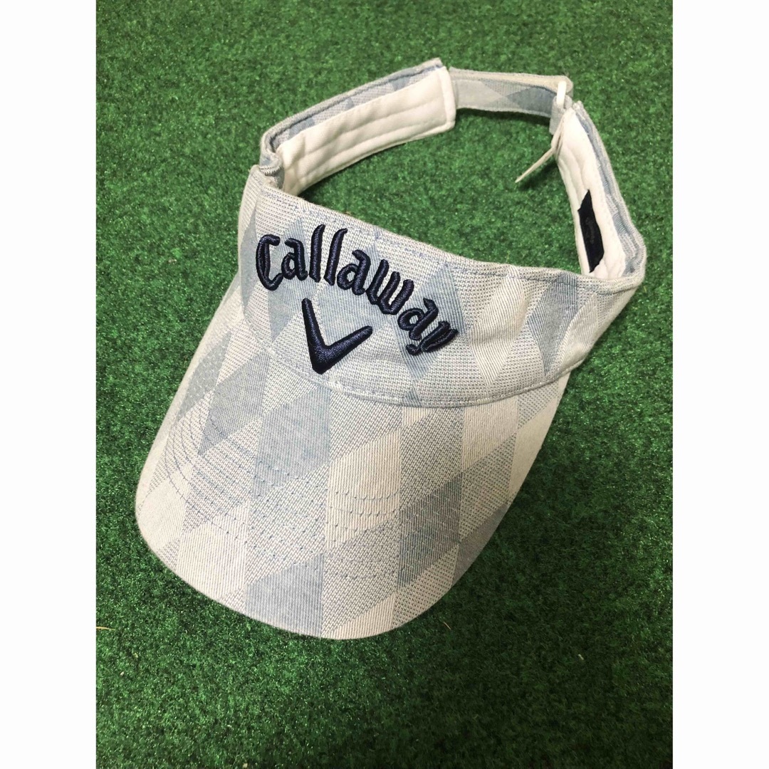 Callaway(キャロウェイ)の【ゆーーすけ。様専用】callawayサンバイザー メンズの帽子(サンバイザー)の商品写真