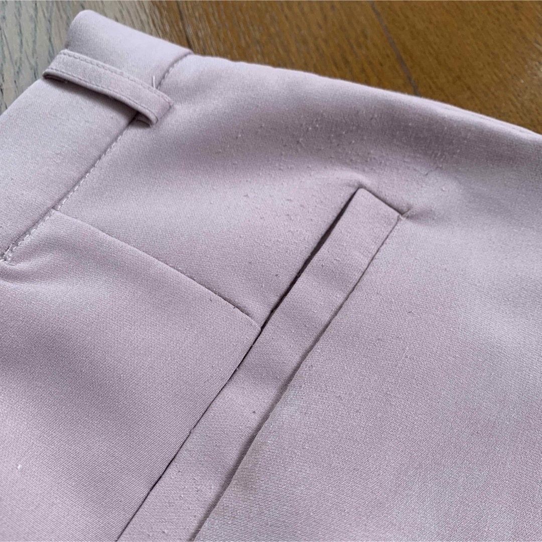 GRL(グレイル)の［k8360t］ フロントタックフレアパンツ S ピンク レディースのパンツ(その他)の商品写真