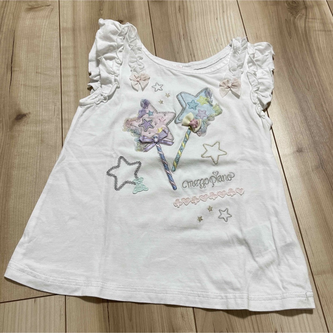 mezzo piano(メゾピアノ)のメゾピアノ　キャンディー Tシャツ　120 キッズ/ベビー/マタニティのキッズ服女の子用(90cm~)(Tシャツ/カットソー)の商品写真