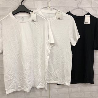 エイチアンドエム(H&M)の即決 新品 タグ付き H&M レギュラーフィット 半袖Tシャツ 3枚(Tシャツ/カットソー(半袖/袖なし))