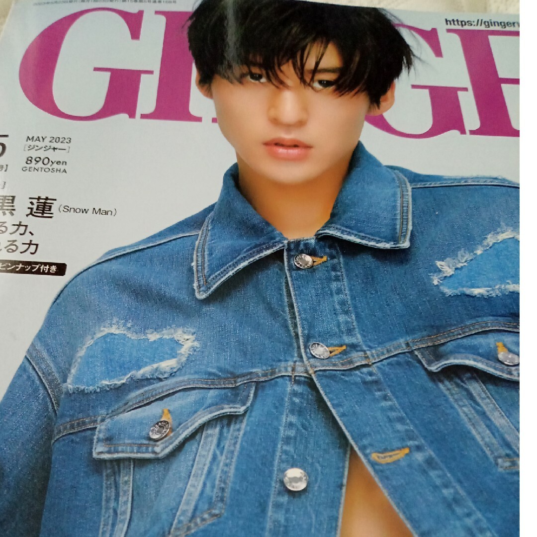 GINGER2023年5月号 エンタメ/ホビーの雑誌(ファッション)の商品写真