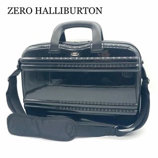 ゼロハリバートン(ZERO HALLIBURTON)の【極美品】ZERO HALLIBURTON アタッシュケース 2way ブラック(ビジネスバッグ)