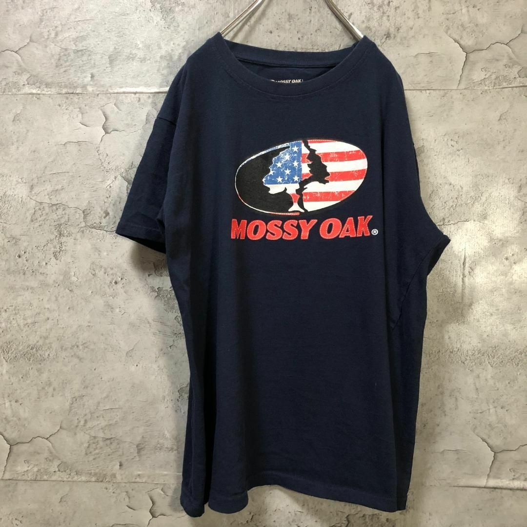 MOSSY OAK 星条旗 アメリカ輸入 オーバー Tシャツ メンズのトップス(Tシャツ/カットソー(半袖/袖なし))の商品写真