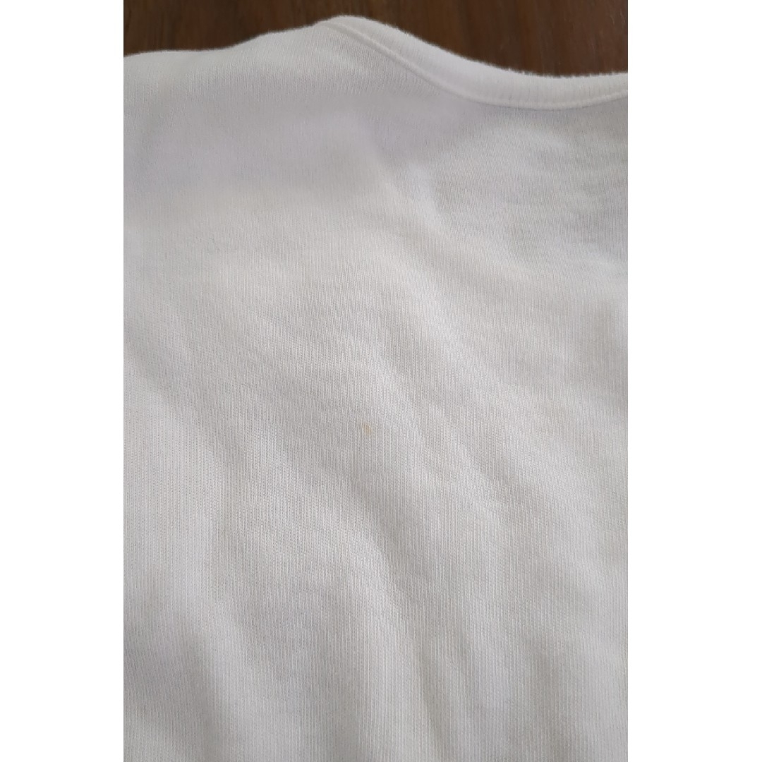 ツーウェイオール　ホワイト キッズ/ベビー/マタニティのベビー服(~85cm)(カバーオール)の商品写真