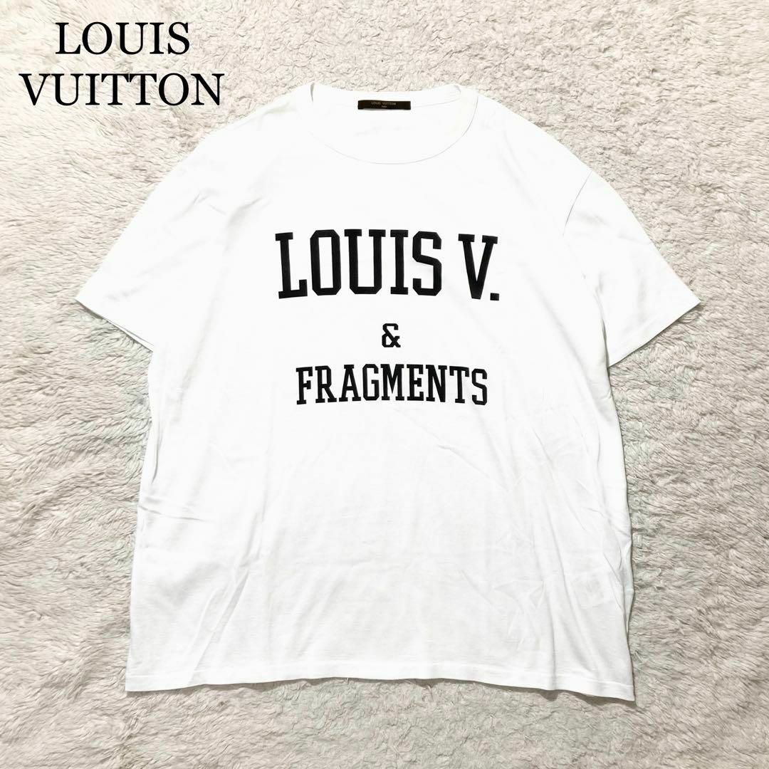 LOUIS VUITTON(ルイヴィトン)の【未使用級】LOUIS VUITTON Tシャツ 白 サークル フラグメント メンズのトップス(Tシャツ/カットソー(半袖/袖なし))の商品写真