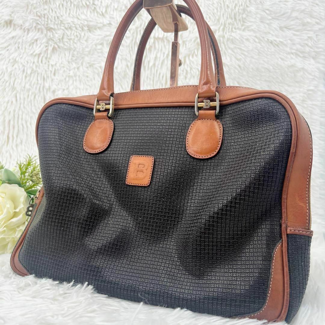 Bally(バリー)のBALLY バリー ビジネスバッグ PVC/レザー 総柄 メンズのバッグ(ビジネスバッグ)の商品写真