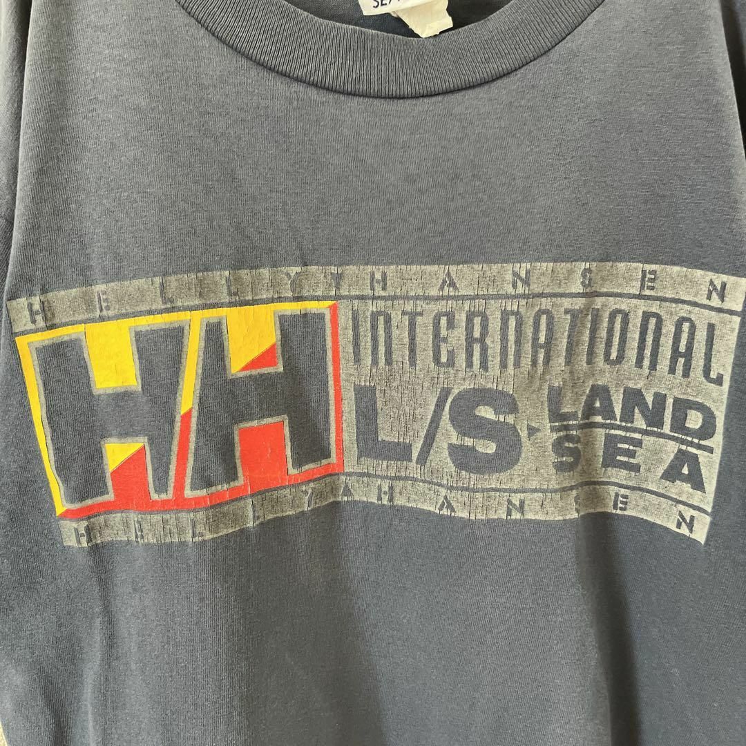 HELLY HANSEN(ヘリーハンセン)のU3 ベリーハンセン　半袖tシャツ ヴィンテージ古着　Sメンズ程度 メンズのトップス(Tシャツ/カットソー(半袖/袖なし))の商品写真