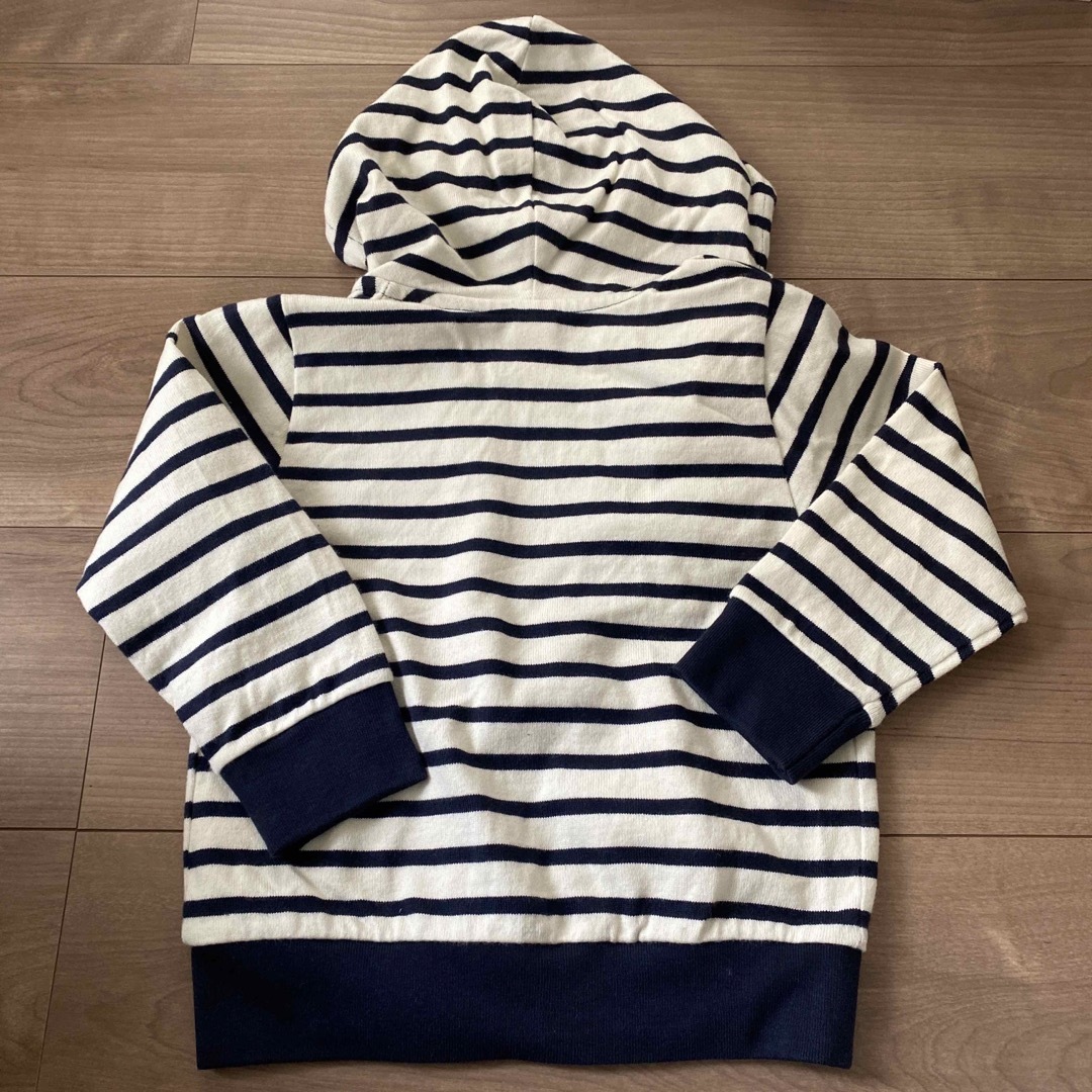 PETIT BATEAU(プチバトー)のプチバトー マリニエール パーカー 4y/104cm キッズ/ベビー/マタニティのキッズ服男の子用(90cm~)(ジャケット/上着)の商品写真