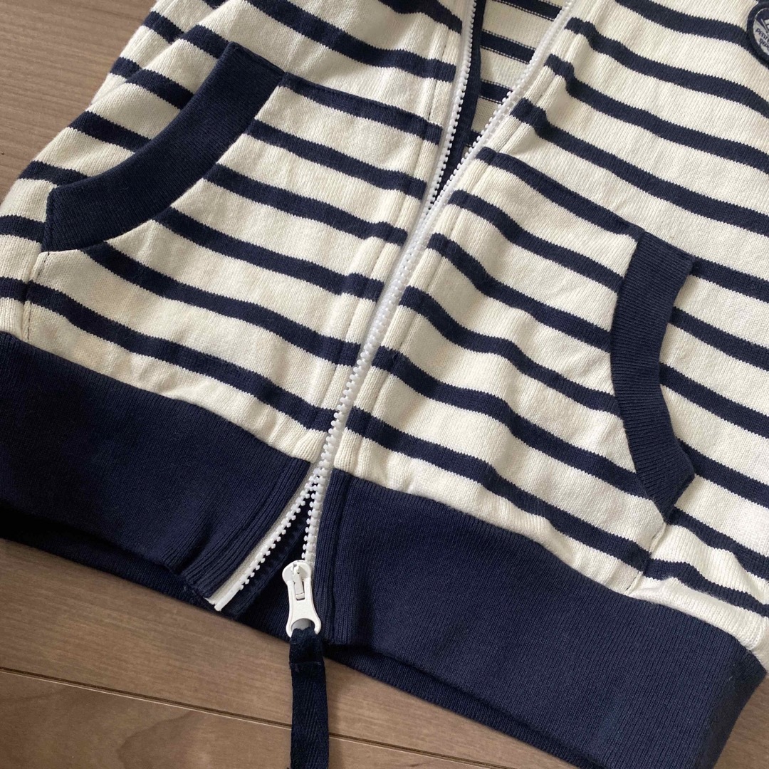 PETIT BATEAU(プチバトー)のプチバトー マリニエール パーカー 4y/104cm キッズ/ベビー/マタニティのキッズ服男の子用(90cm~)(ジャケット/上着)の商品写真