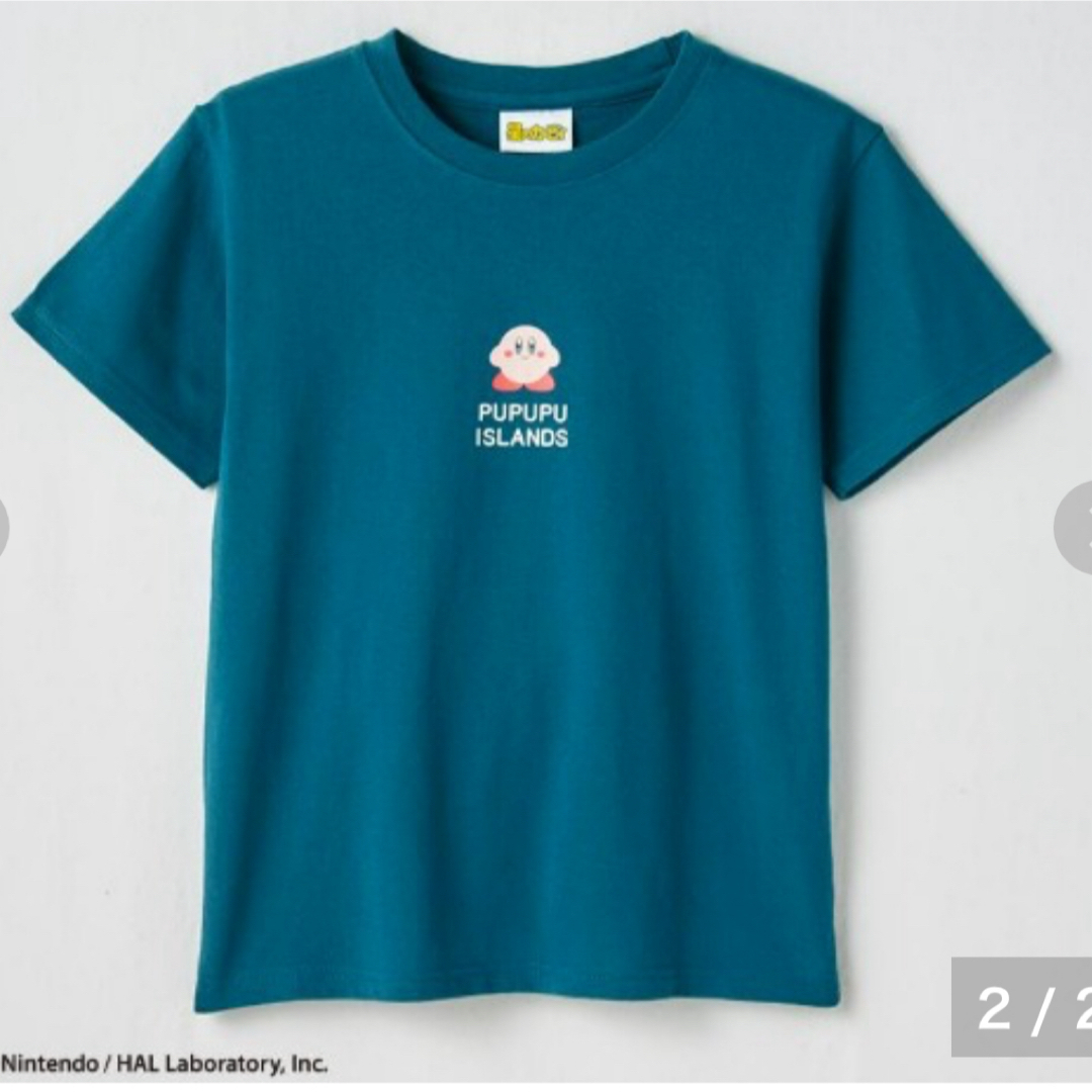 Nintendo Switch(ニンテンドースイッチ)の新品　星のカービィ　Tシャツ　サイズ130㎝　カービィ キッズ/ベビー/マタニティのキッズ服男の子用(90cm~)(Tシャツ/カットソー)の商品写真