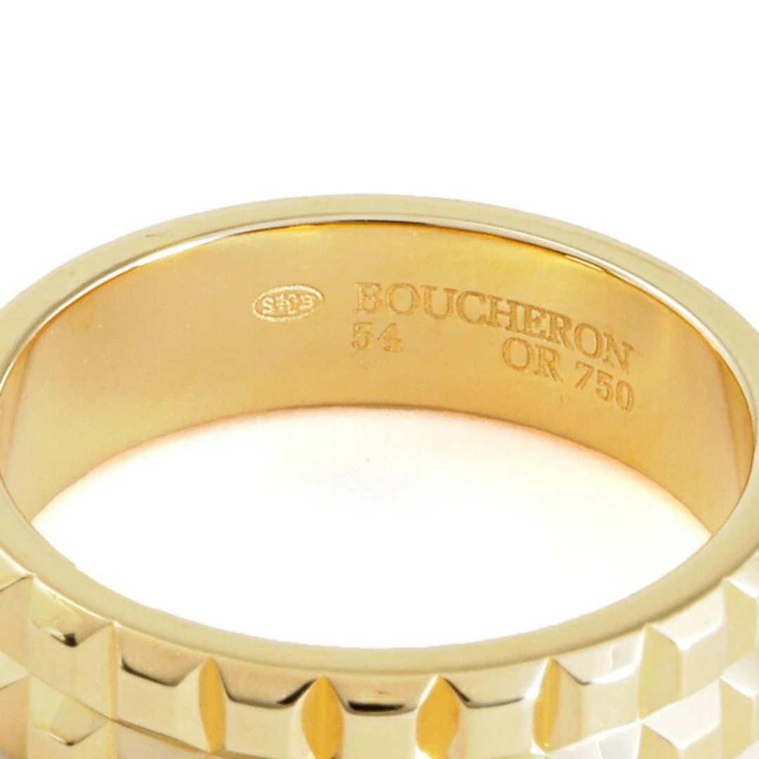 BOUCHERON(ブシュロン)のブシュロン ポワント・ド・ディアマン K18YG イエローゴールド リング 中古 レディースのアクセサリー(リング(指輪))の商品写真