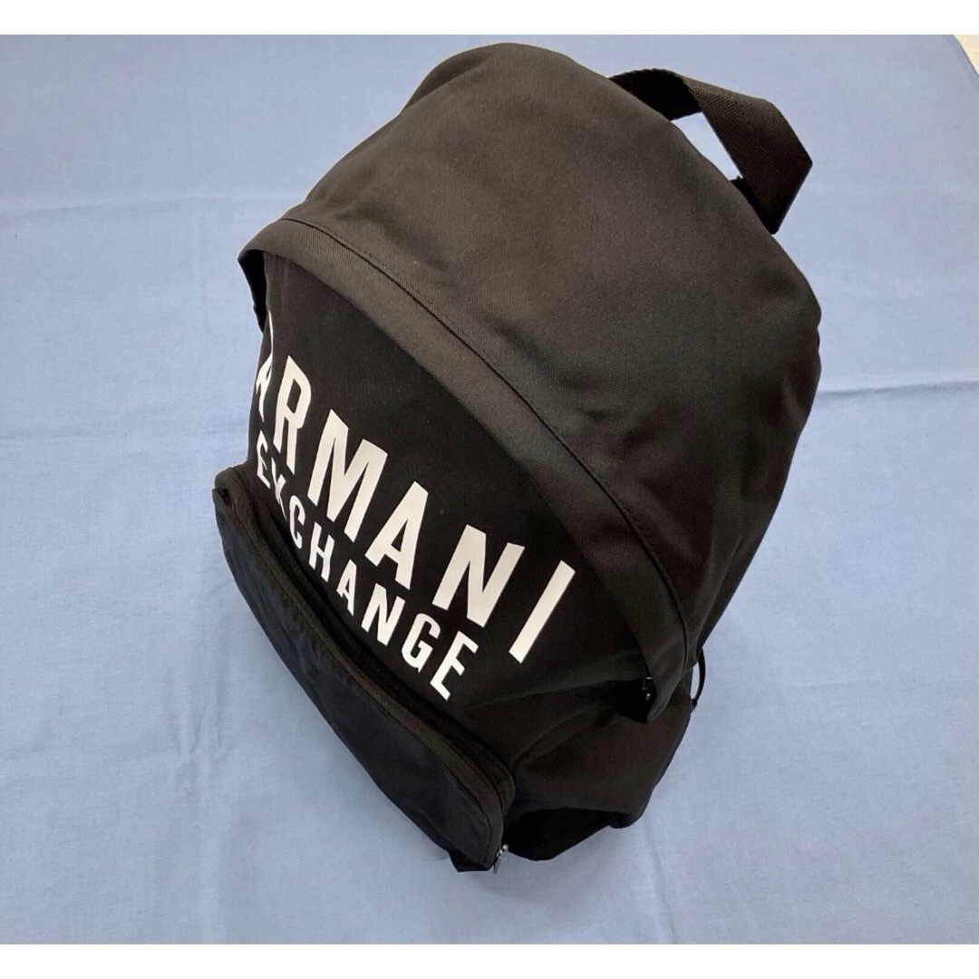 ARMANI EXCHANGE(アルマーニエクスチェンジ)のAX　バックパック 0220　ブラック　新品　アルマーニ　952199 メンズのバッグ(バッグパック/リュック)の商品写真