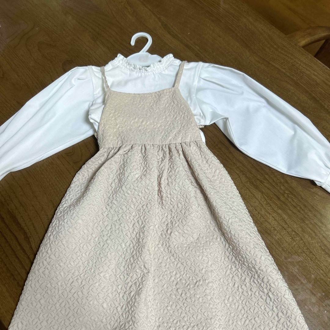 しまむら(シマムラ)のSeasonReasonセットアップ120 キッズ/ベビー/マタニティのキッズ服女の子用(90cm~)(ワンピース)の商品写真