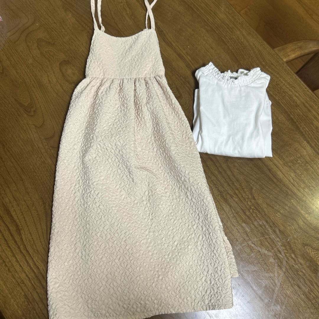 しまむら(シマムラ)のSeasonReasonセットアップ120 キッズ/ベビー/マタニティのキッズ服女の子用(90cm~)(ワンピース)の商品写真