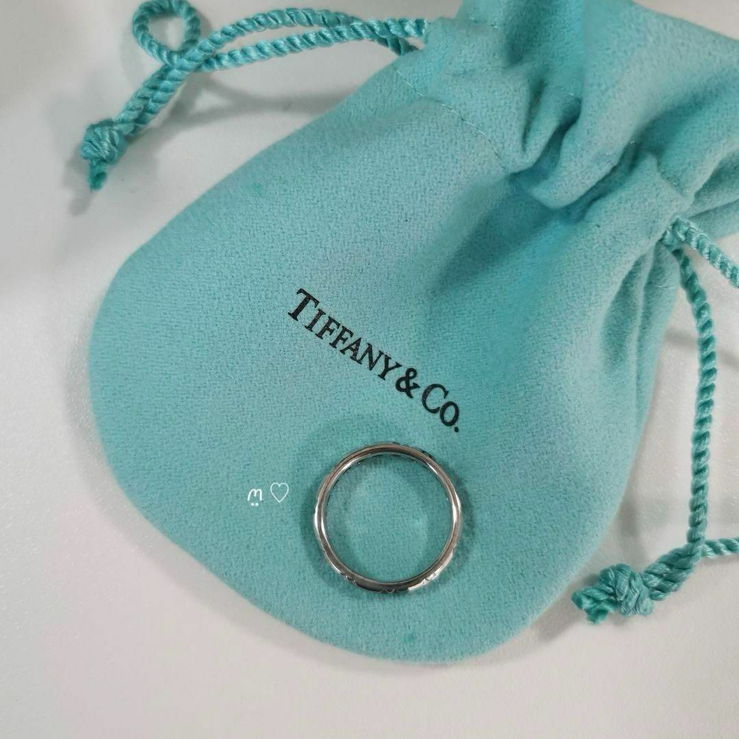 Tiffany & Co.(ティファニー)のティファニーT　トゥルーナローリング　8号　Ꮶ18ホワイトゴールド　現行販売品 レディースのアクセサリー(リング(指輪))の商品写真